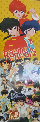 Poster Largo Plastificado Anime Inuyasha, Ranma, Evangelion