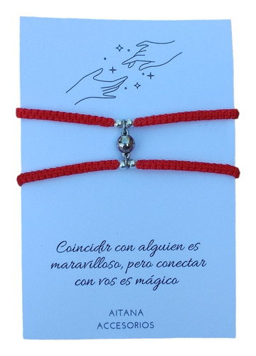 Pulseras Imantadas Para Compartir 