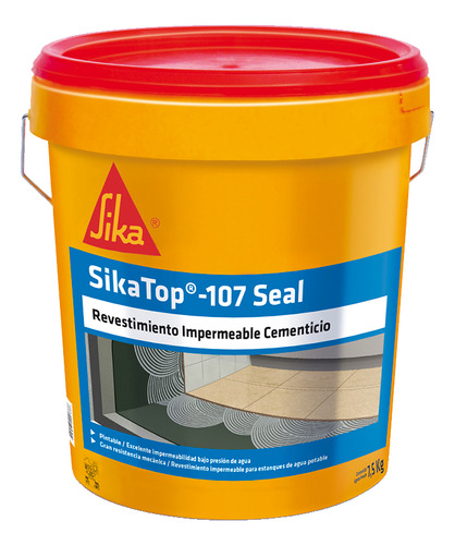 Sikatop 107 Seal Mortero Impermeabilizante 7,5 Kg