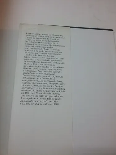 297 Libro Baudolino - Umberto Eco - Lumen Editorial (Usado)