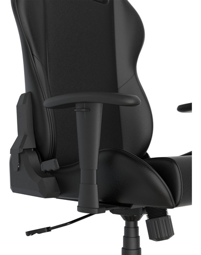 Silla Dxracer Prince Ergonomica Color Negro Material Del Tapizado Cuero Sintético