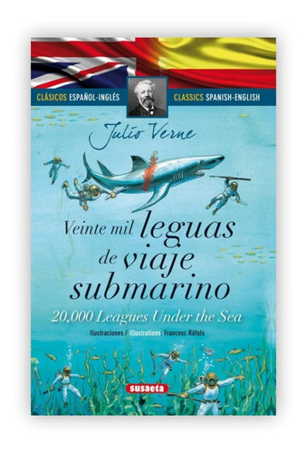 Imagen 1 de 5 de Veinte Mil Leguas De Viaje Submarino (t.d) Ed. Bilingüe