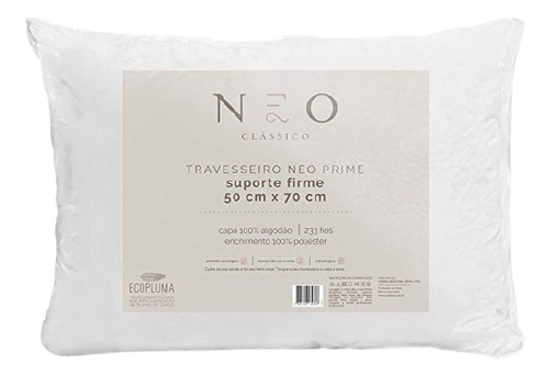 Imagem 8 de 8 de Travesseiro Neo Prime 233 Fios Suporte Firme Camesa