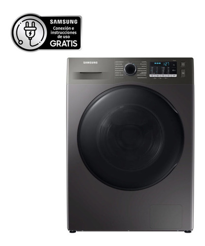 Imagen 1 de 10 de Lavadora Secadora 11kg/6kg Con Eco Bubble Negro, Air Wash