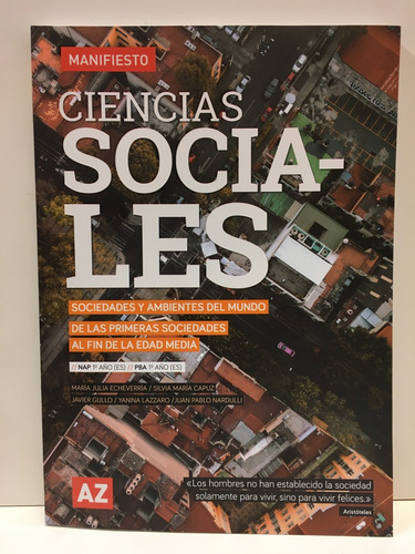 Ciencias Sociales 1 - Manifiesto - Sociedades Y Ambientes De