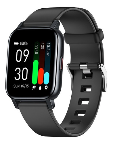 Reloj Inteligente Smartwatch Hombre Mujer Color de la caja Negro