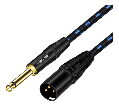 Cable De Uso De Micrófono Masculino Masculino De 3 Pies De 3