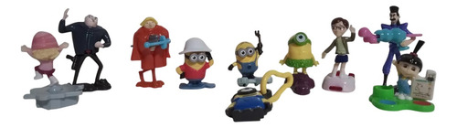 Muñecos Kinder Mi Villano Favorito Lote Por 9 Personajes (Usado)
