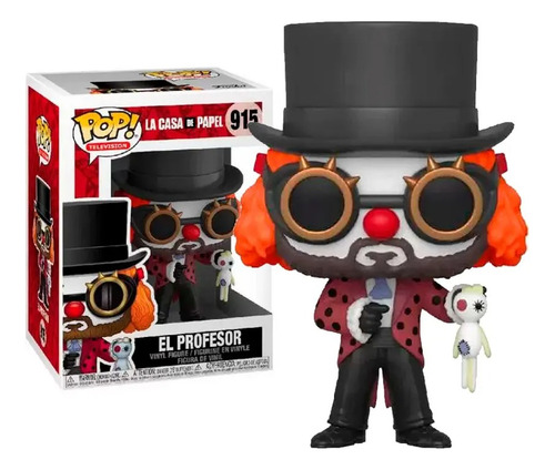 Boneco Funko Pop! La Casa De Papel - El Profesor #915