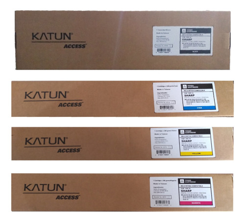 Kit Color Toner Compatible Con Sharp Mx 4141 5110 5140 5141