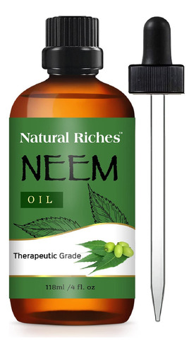 Natural Riches Aceite De Neem Para El Cuidado De La Piel Pr.