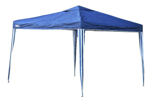 Imagem 2 de 5 de Tenda Gazebo Azul Em Poliéster 3x3m Dobrável 103888 Kala