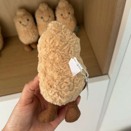 Mz Boneco De Pelúcia De Amendoim Caprichoso Para Crianças