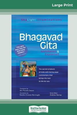 Libro Bhagavad Gita : Annotated & Explained (16pt Large P...