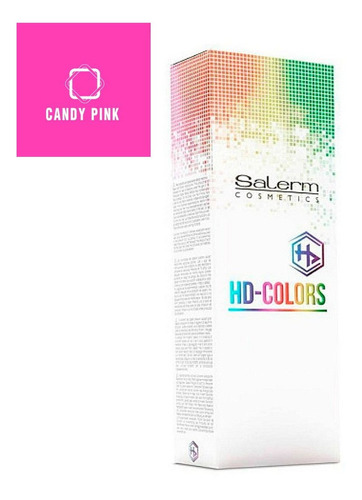 Tinta Salerm Hd Colors Fluor Candy Pink 150 Ml