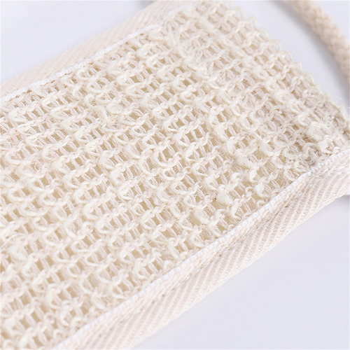 Toalla De Baño Con Correa Retráctilla Natural, Fibra Bastada
