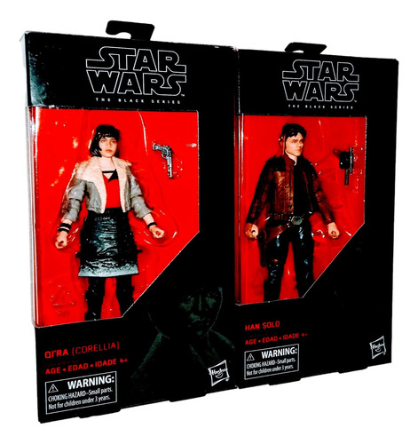 Star Wars Black Series Han Solo Y Qi'ra (corellia) 62 Y 66