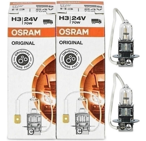 Bombillo Osram H3 24v 70w Aleman Juego X2 Camiones