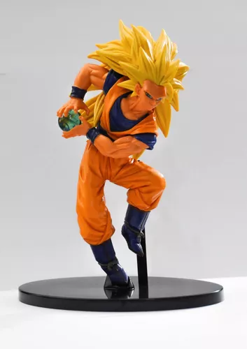 Boneco Goku Super Saiyajin 3 - Leia A Descrição