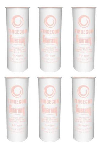 Tinta Tecido Tingecor Guarany 40g (6u) Tintol Rosa