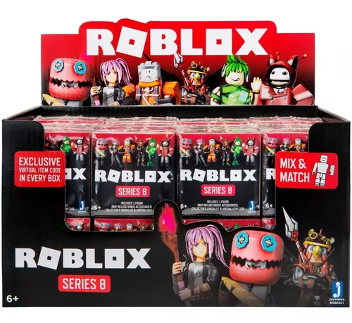 Boneco Sortido Roblox Caixa Misteriosa C/ Código Para Jogo - Loja