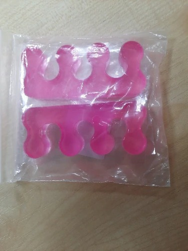 Separador Dedos E Espaçador De Silicone Manicure Pedicure