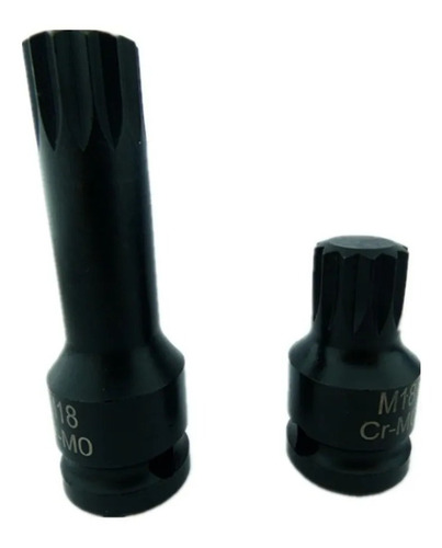 Kit Set Juego Dados Impacto Torx 1/2 6 Piezas Torxmeter