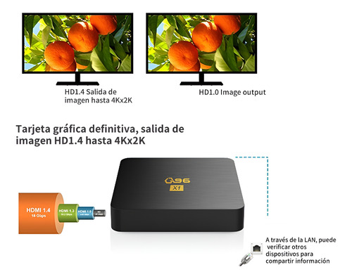 Tv Box Android 4k Ultra Hd Streaming Incluye Mag Tv