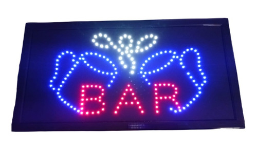 Letrero Luminoso De Bar Para Negocios Radox