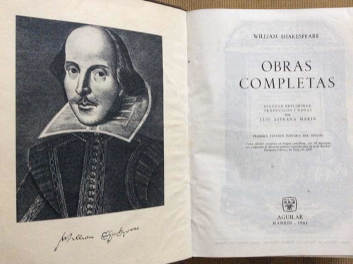 Obras Completas  - William Shakespeare - Aguilar
