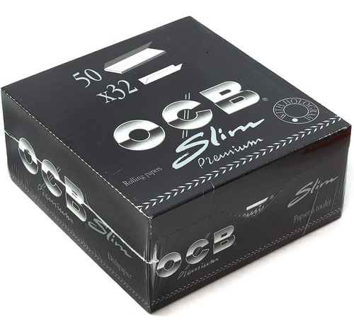 Papel De Fumar Ocb Premium Slim King Size 32 Hojas X 5 Cajas