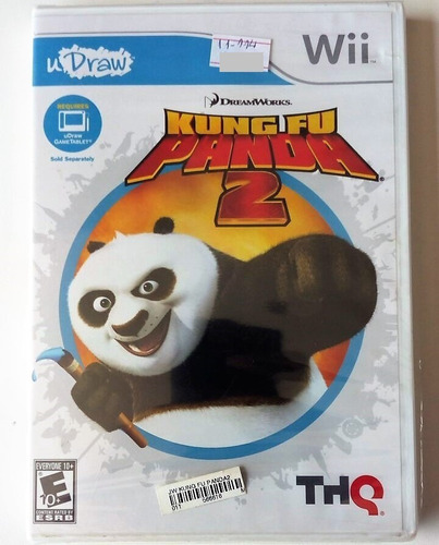 Jogo Kung Fu Panda 2 Nintendo Wi Requer Udraw - Original