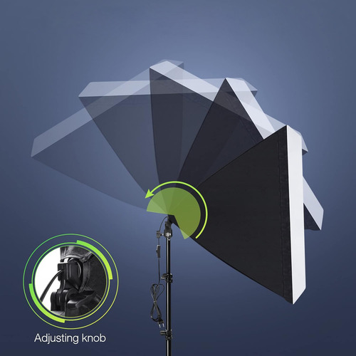 Kit De Iluminación Softbox Para Fotografía Profesional.