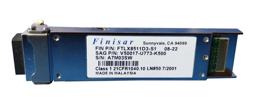 Finisar Ftlx8511d3-s1 Multimodo Transceptor 