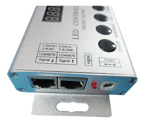 Controlador Led Programable Hc008 133 Modo De Efecto Rf Cont
