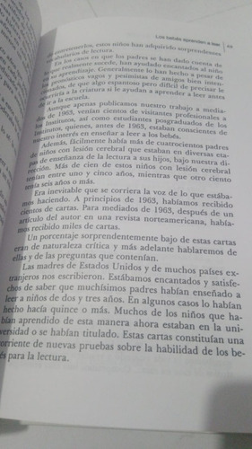 Cómo Enseñar A Leer A Su Bebé / Glenn Doman (Usado)