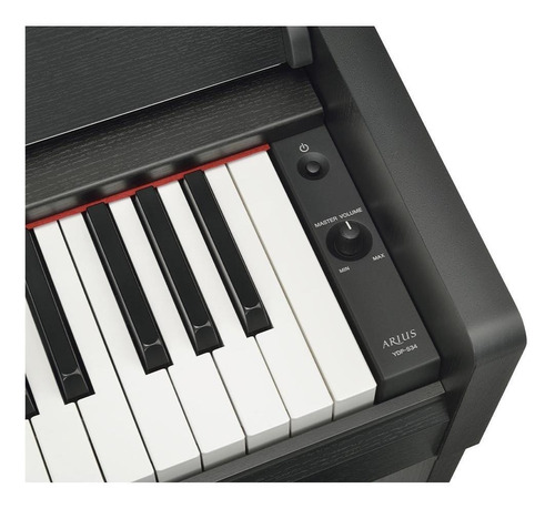 Piano Digital Yamaha Ydps34 Black Walnut Com Banco Ydp-s34