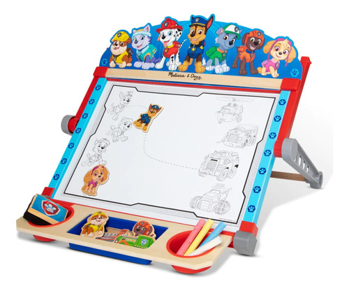 Juego Centro De Arte Pizarron Paw Patrol Melissa And Doug