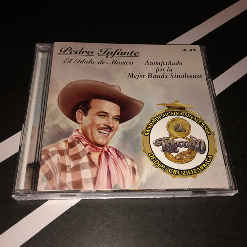 Pedro Infante Cd Con Banda El Recodo De Cruz Lizarraga Estándar (Usado)