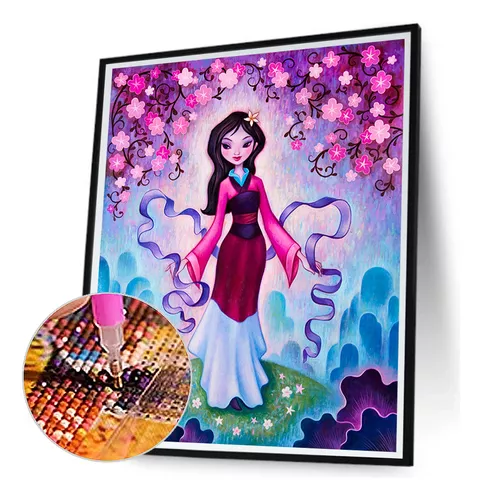 Mulan Pintura De Diamante Cuadros Para Adultos Diy