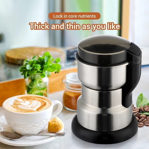 Imagen 4 de 6 de Molinillo Eléctrico De Café Granos Semillas Cereales 400w Mx