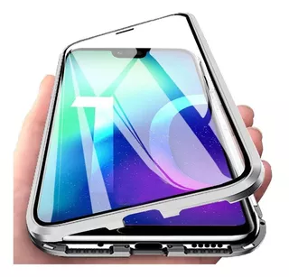 Funda Magnética Para iPhone 6 7 8 Plus X Xr Xs Max / Cristal