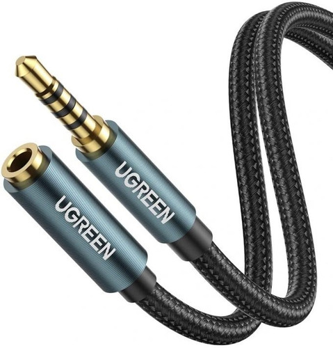 Imagen 5 de 6 de Cable Extension Audio Auxiliar 3.5mm Ugreen 4 Polos 2m