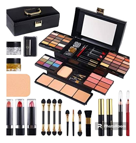 Maleta De Maquillaje Profesional Completo Mas Bols De Regalo