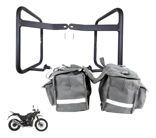 Alforge Bau Lateral 40l Afastador Royal Enfield Himalayan