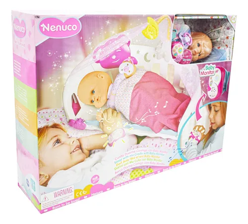 Nenuco Cunita Duerme Conmigo Con Baby Monitor Env o gratis