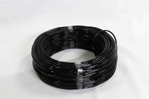 Fio Cabo Flexível 4mm Preto- 20 Metros