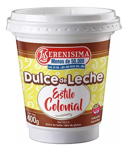 Dulce De Leche La Serenisima Importado De Argentina