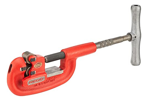 Cortadora De Tubos Ridgid 2-a, 1/8puLG-2puLG, Acero, Roja