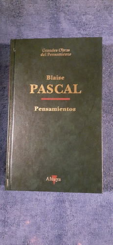 Grandes Obras Del Pensamiento: Blaise Pascal 